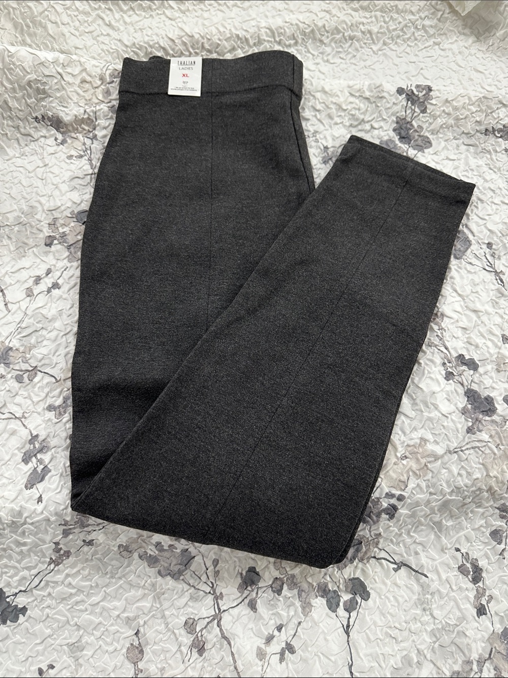 Thalian Ladies XL Grey Knit Jena Pants